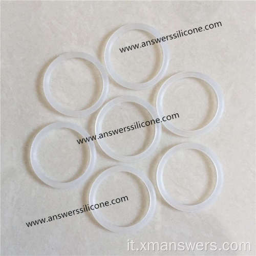Gommone o-anello in silicone stampato in gomma personalizzata